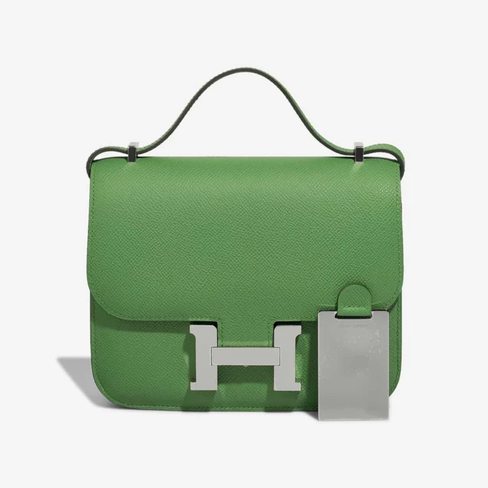 Premium Hermès Replica Constance 18 Epsom Vert Yucca PHW - Direct Luxury Fashion