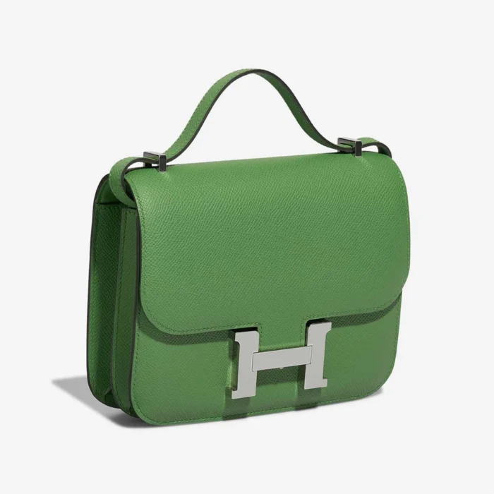 Premium Hermès Replica Constance 18 Epsom Vert Yucca PHW - Direct Luxury Fashion - Image 6