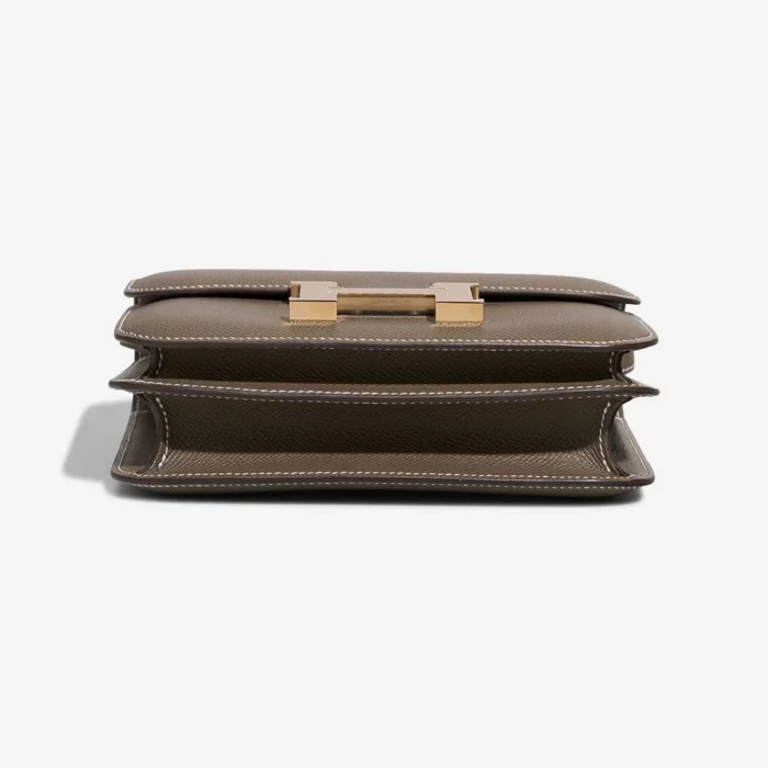 Premium Hermès Replica Constance 18 Epsom Etoupe GHW - Direct Luxury Fashion - Image 4