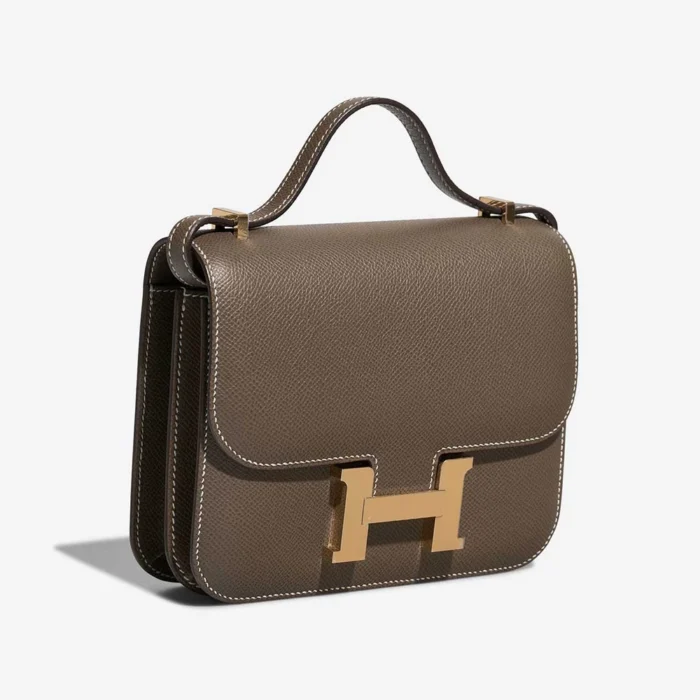 Premium Hermès Replica Constance 18 Epsom Etoupe GHW - Direct Luxury Fashion - Image 5