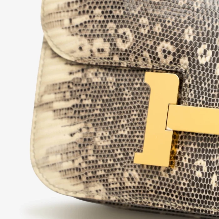 Premium Hermès Replica Constance 18 Lizard Ombre GHW - Direct Luxury Fashion - Image 6