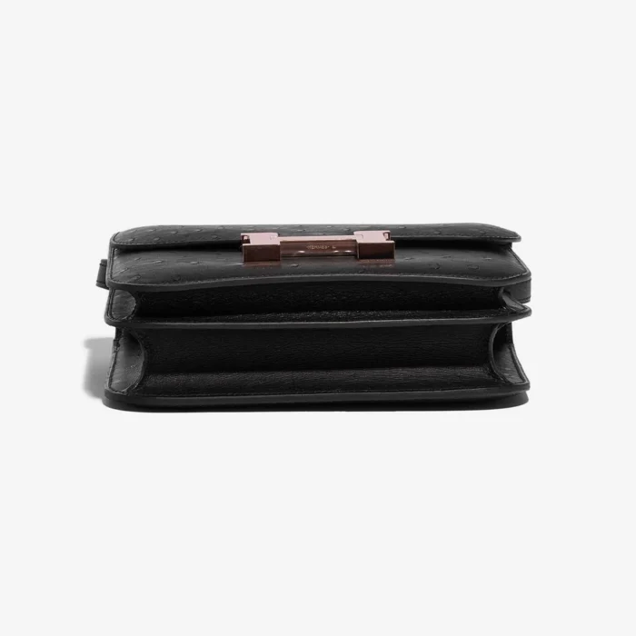 Premium Hermès Replica Constance 18 Ostrich Black GHW - Direct Luxury Fashion - Image 3