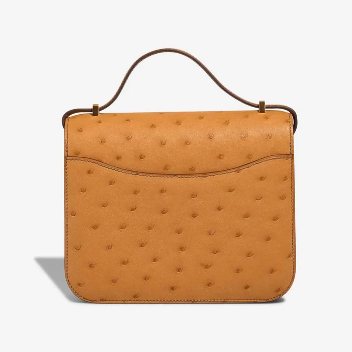 Premium Hermès Replica Constance 18 Ostrich Gold GHW - Direct Luxury Fashion - Image 2