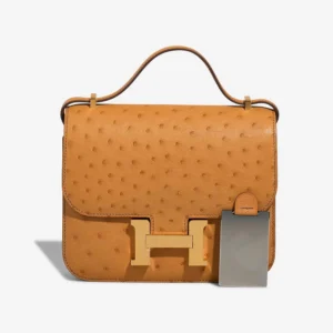 Premium Hermès Replica Constance 18 Ostrich Gold GHW - Direct Luxury Fashion