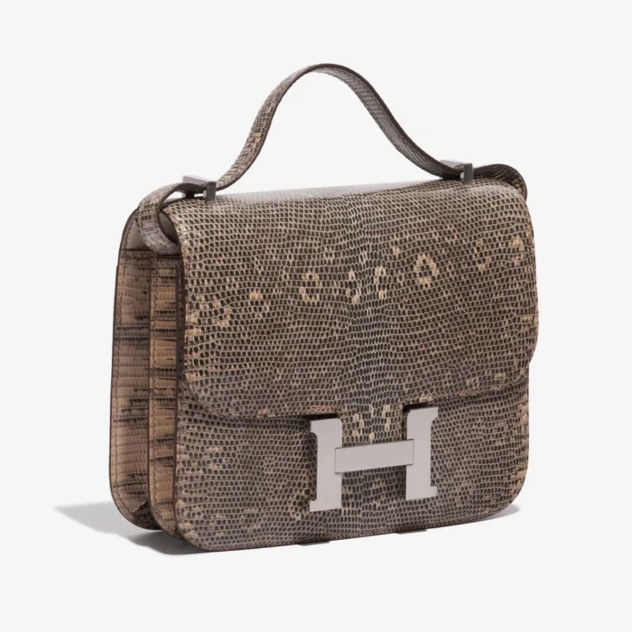 Premium Hermès Replica Constance 18 Salvator Lizard Desert Ombre PHW - Direct Luxury Fashion - Image 4