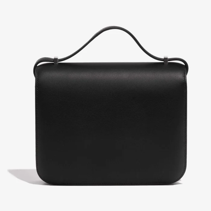 Premium Hermès Replica Constance 18 Swift Black/Marble PHW - Direct Luxury Fashion - Image 2