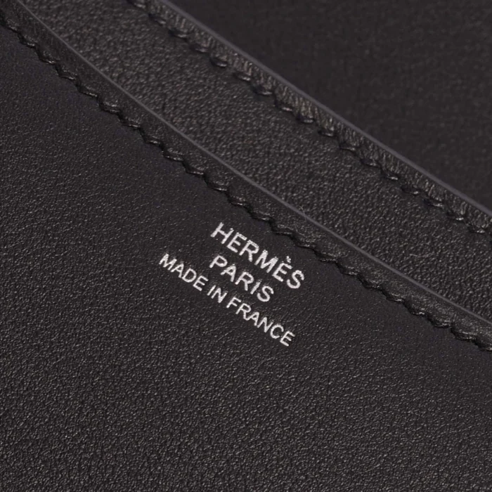 Premium Hermès Replica Constance 18 Swift Black/Marble PHW - Direct Luxury Fashion - Image 5