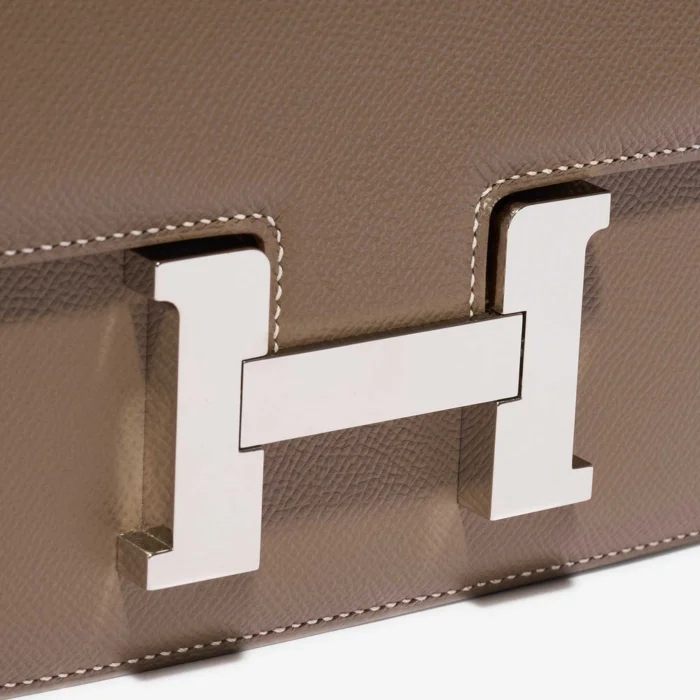 Premium Hermès Replica Constance 24 Epsom Etoupe PHW - Direct Luxury Fashion - Image 7