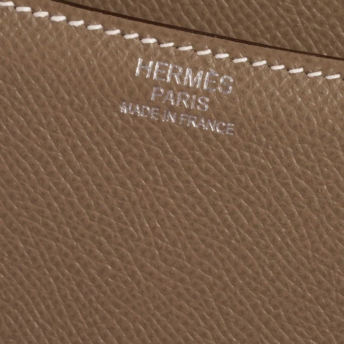Premium Hermès Replica Constance 24 Epsom Etoupe PHW - Direct Luxury Fashion - Image 6
