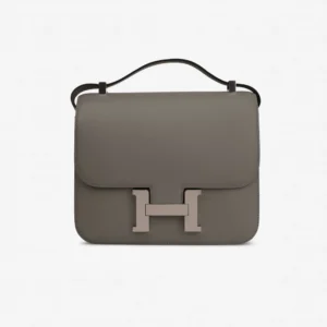 Premium Hermès Replica Constance 24 Epsom Gris Mouette PHW - Direct Luxury Fashion