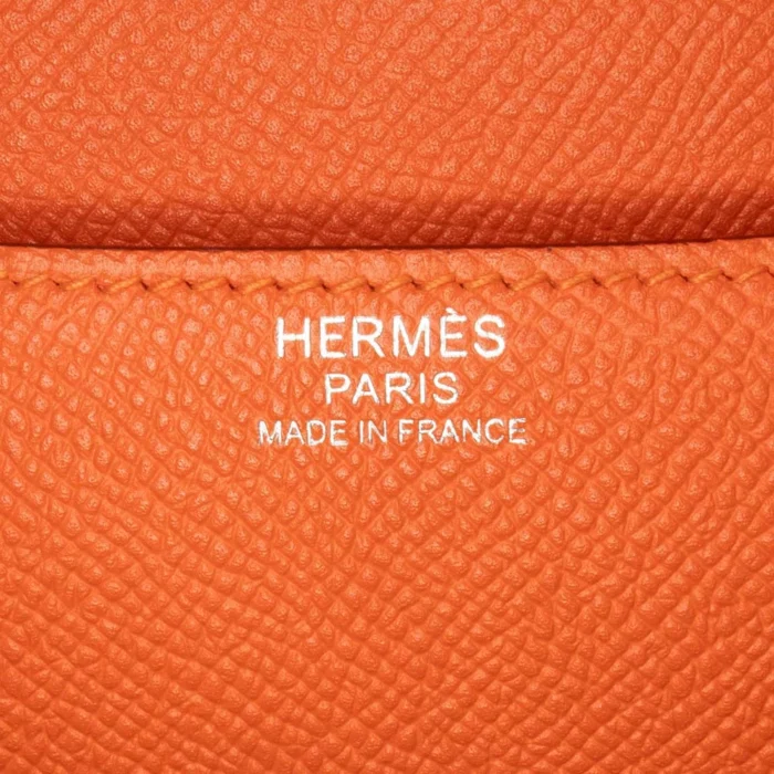 Premium Hermès Replica Constance 24 Epsom Orange PHW - Direct Luxury Fashion - Image 2