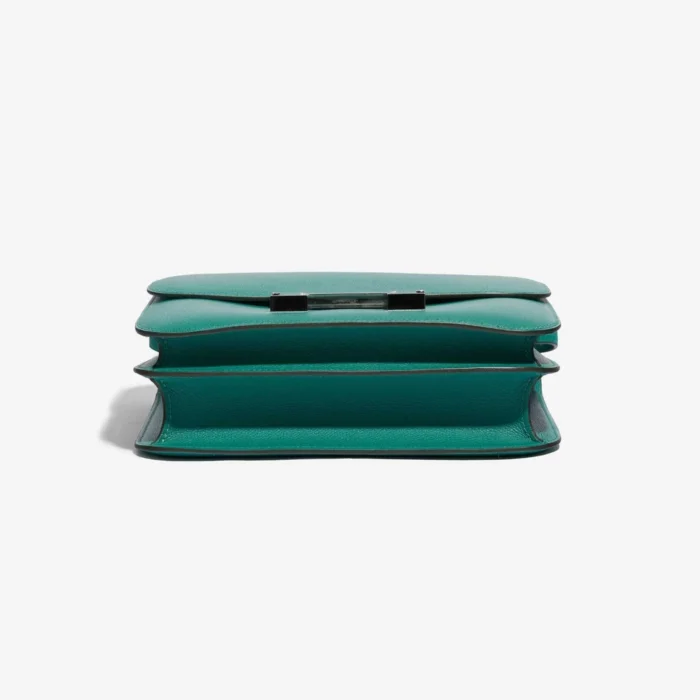 Premium Hermès Replica Constance 24 Evercolor Vert Verone PHW - Direct Luxury Fashion - Image 3