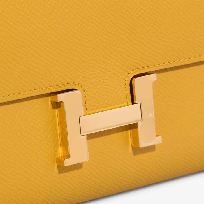 Premium Hermès Replica Constance To Go Epsom Jaune Ambre GHW - Direct Luxury Fashion - Image 8