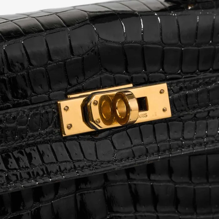 Premium Hermès Replica Elan Pocket 24 Swift Gold GHW - Direct Luxury Fashion - Image 8