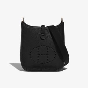 Premium Hermès Replica Evelyne 16 Amazone Black GHW | DLF