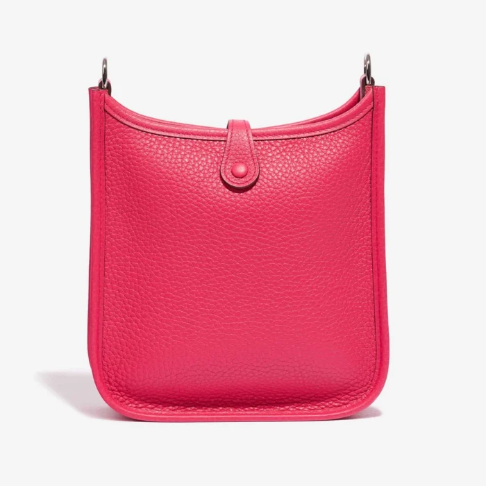 Premium Hermès Replica Evelyne 16 Amazone Rose Extreme PHW - Direct Luxury Fashion - Image 2