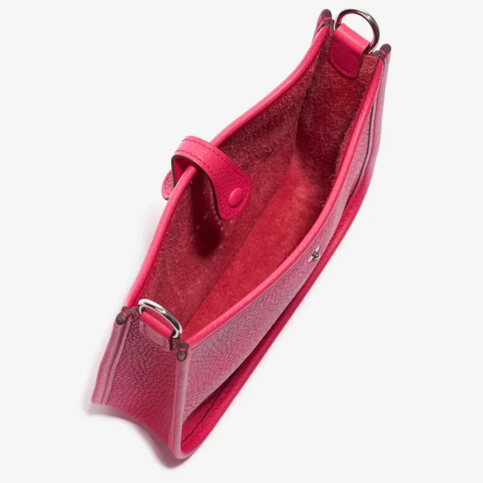 Premium Hermès Replica Evelyne 16 Amazone Rose Extreme PHW - Direct Luxury Fashion - Image 5