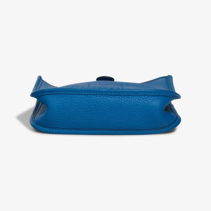 Premium Hermès Replica Evelyne 16 Clemence Bleu Zelliege PHW - Direct Luxury Fashion - Image 4