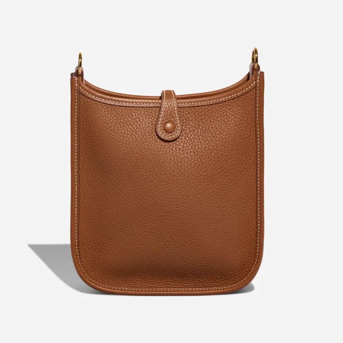 Premium Hermès Replica Evelyne 16 Clemence Gold GHW - Direct Luxury Fashion - Image 2