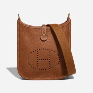 Premium Hermès Replica Evelyne 16 Clemence Gold GHW - Direct Luxury Fashion