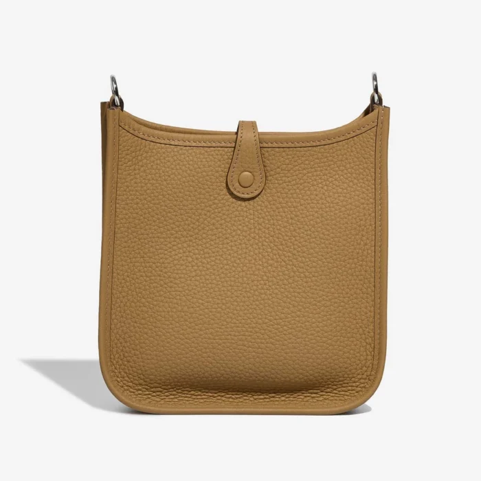 Premium Hermès Replica Evelyne 16 Taurillon Clemence Biscuit PHW - Direct Luxury Fashion - Image 3