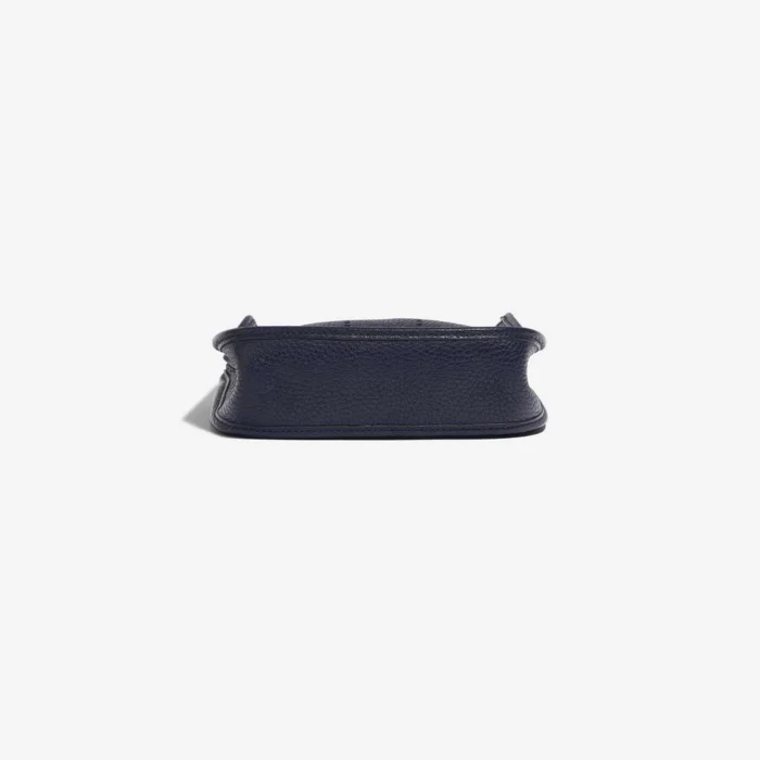 Premium Hermès Replica Evelyne 16 Taurillon Clemence Blue Nuit PHW - Direct Luxury Fashion - Image 3