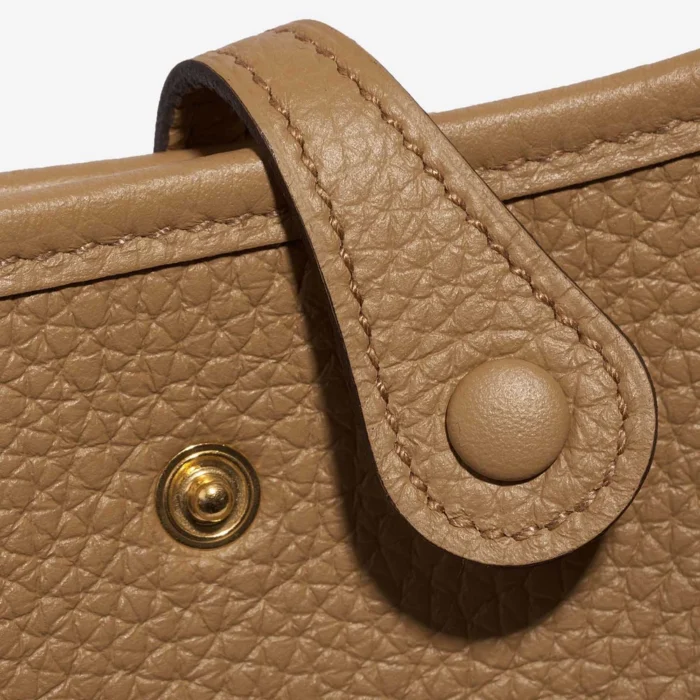 Premium Hermès Replica Evelyne 16 Taurillon Clemence Chai GHW - Direct Luxury Fashion - Image 7