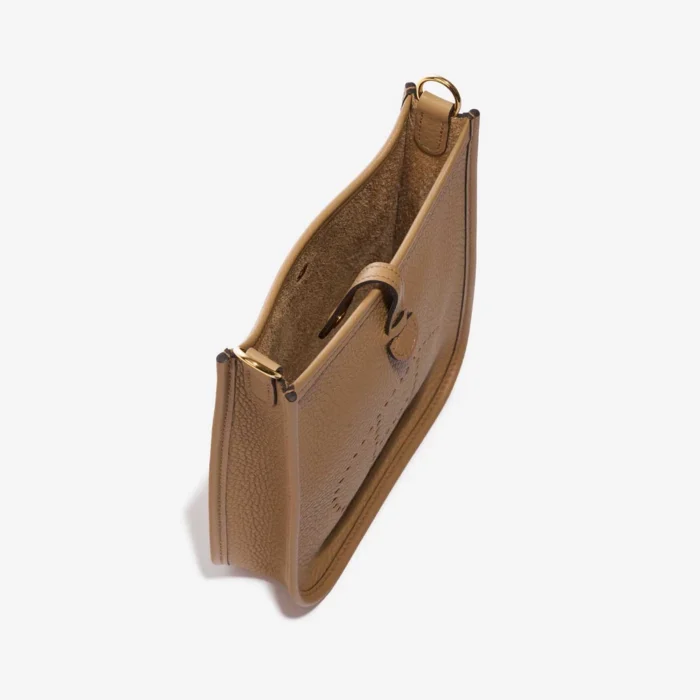 Premium Hermès Replica Evelyne 16 Taurillon Clemence Chai GHW - Direct Luxury Fashion - Image 5