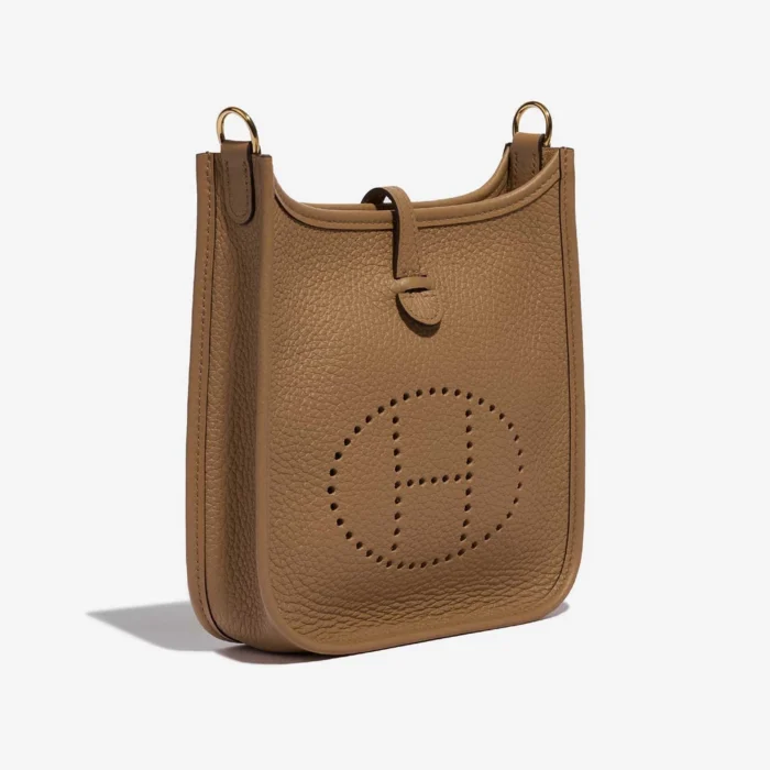 Premium Hermès Replica Evelyne 16 Taurillon Clemence Chai GHW - Direct Luxury Fashion - Image 4