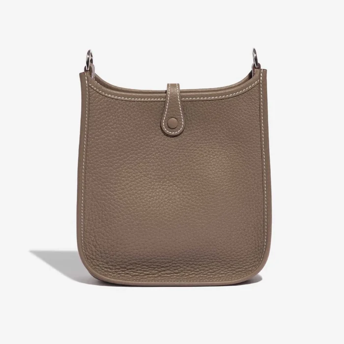 Premium Hermès Replica Evelyne 16 Taurillon Clemence Etoupe PHW - Direct Luxury Fashion - Image 2
