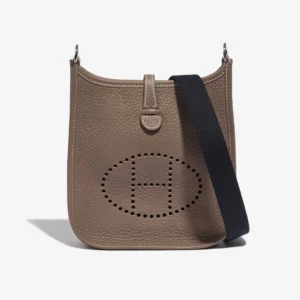 Premium Hermès Replica Evelyne 16 Taurillon Clemence Etoupe PHW