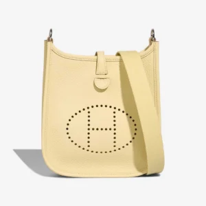 Premium Hermès Replica Evelyne 16 Taurillon Clemence/Amazone Jaune Milton PHW - Direct Luxury Fashion