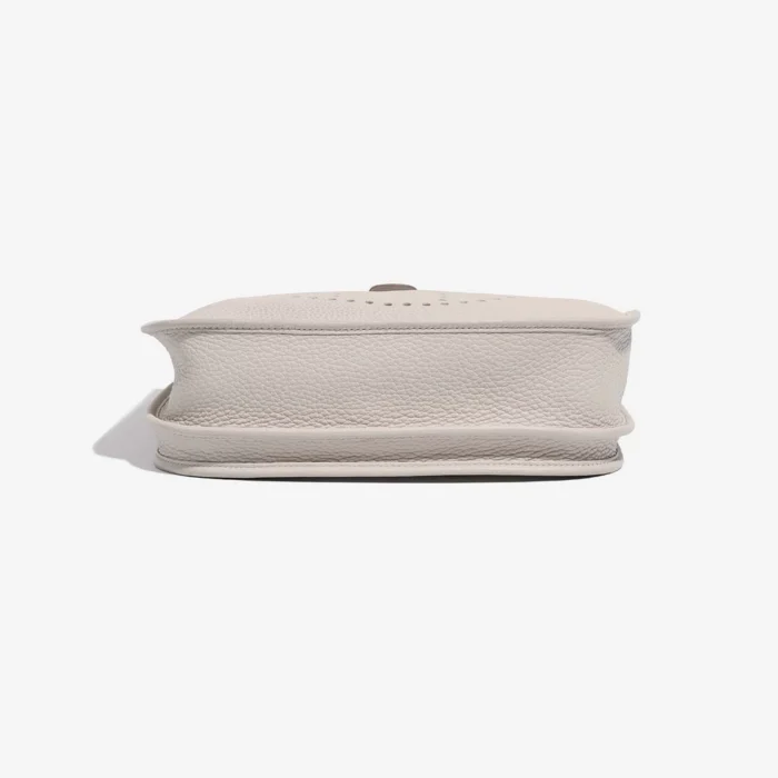 Premium Hermès Replica Evelyne 29 Taurillon Clemence Beton PHW - Direct Luxury Fashion - Image 4