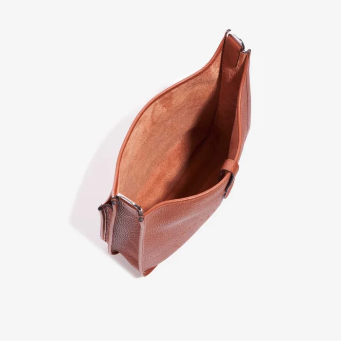 Premium Hermès Replica Evelyne 29 Taurillon Clemence Cuivre PHW - Direct Luxury Fashion - Image 5