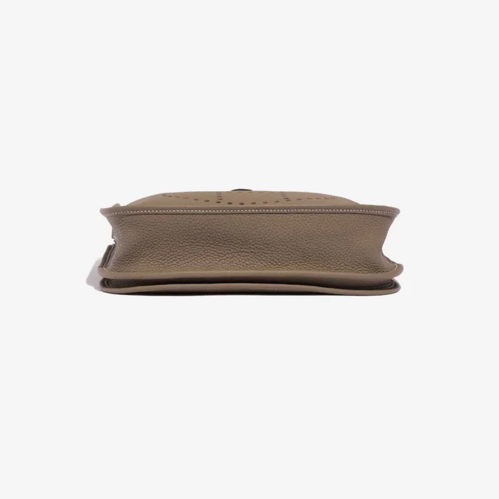 Premium Hermès Replica Evelyne 29 Taurillon Clemence Etoupe GHW - Direct Luxury Fashion - Image 3