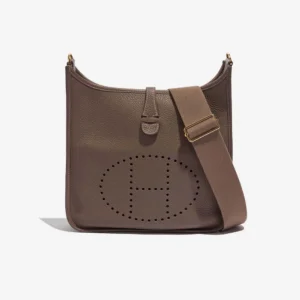 Premium Hermès Replica Evelyne 29 Taurillon Clemence Etoupe