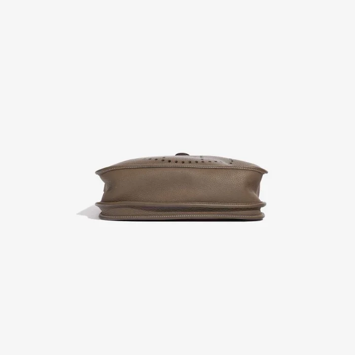 Premium Hermès Replica Evelyne 29 Taurillon Clemence Etoupe PHW - Direct Luxury Fashion - Image 3