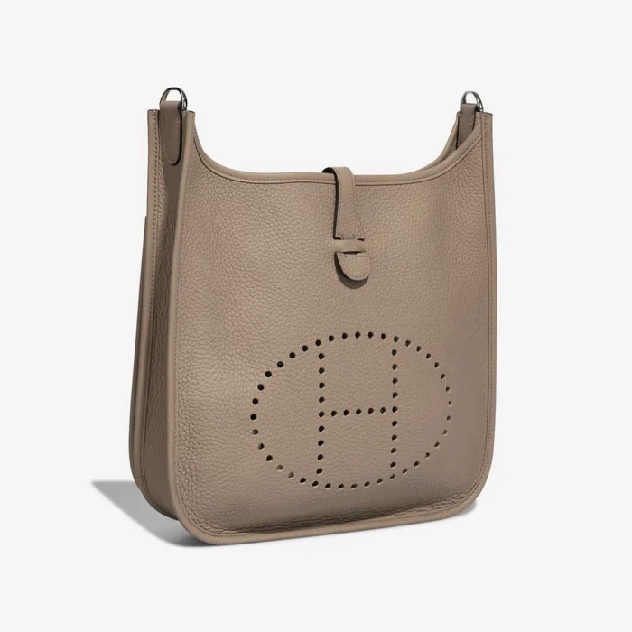 Premium Hermès Replica Evelyne 29 Taurillon Clemence Trench PHW - Direct Luxury Fashion - Image 6