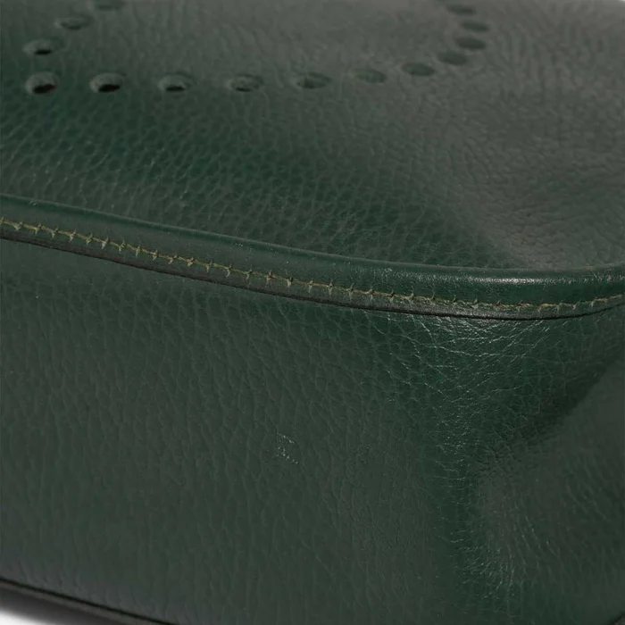 Premium Hermès Replica Evelyne 33 Clemence Vert Anglais GHW - Direct Luxury Fashion - Image 7