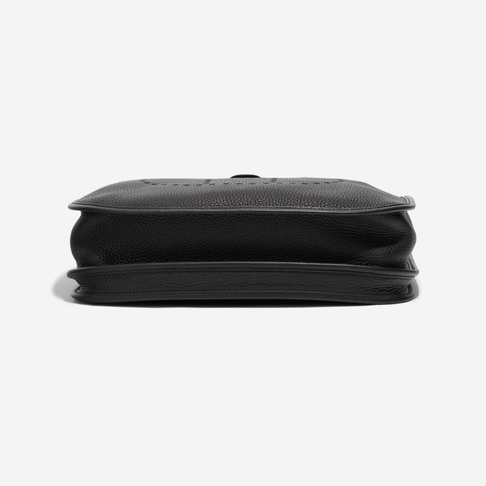 Premium Hermès Replica Evelyne 33 Taurillon Clemence Black GHW - Direct Luxury Fashion - Image 3