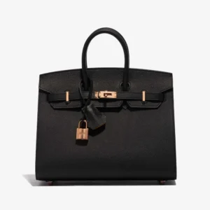 Premium Hermès Replica HSS Birkin 25 Black/Jaune Ambre GHW