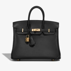 Premium Hermès Replica HSS Birkin 25 Swift Black/Bleu de France GHW - Direct Luxury Fashion