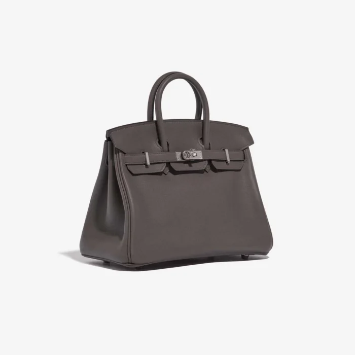 Premium Hermès Replica HSS Birkin 25 Swift Etain PHW - Direct Luxury Fashion - Image 4