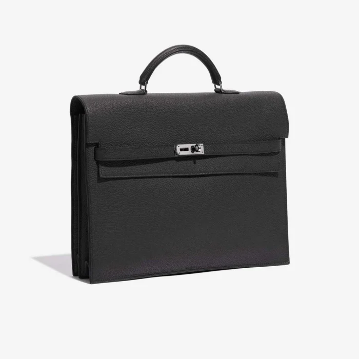 Premium Hermès Replica HSS Kelly Depeche 34 Togo Plomb PHW - Direct Luxury Fashion - Image 4