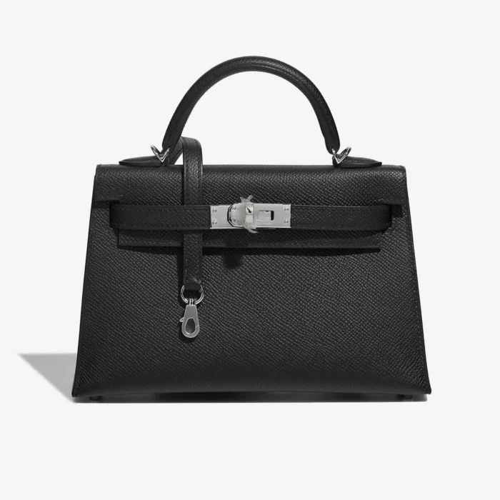 Premium Hermès Replica HSS Mini Kelly Black/Malachite PHW