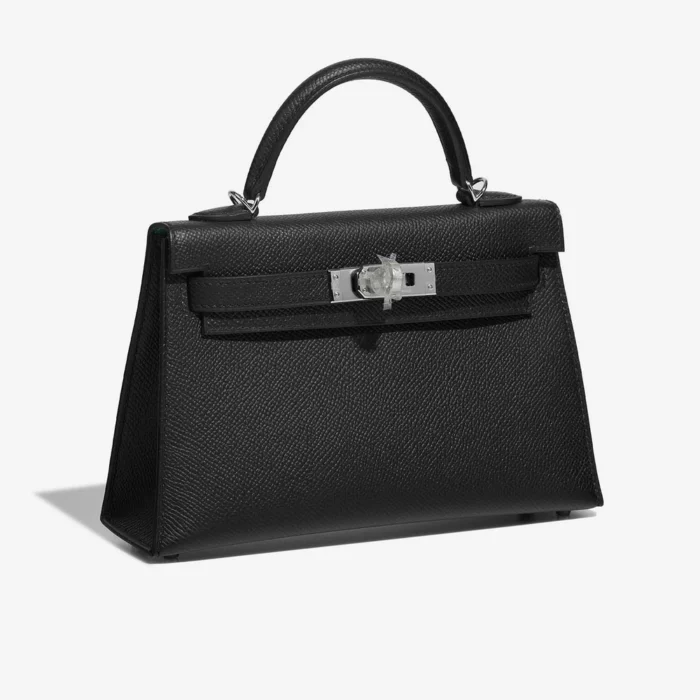 Premium Hermès Replica HSS Mini Kelly Epsom Black/Malachite PHW - Direct Luxury Fashion - Image 4