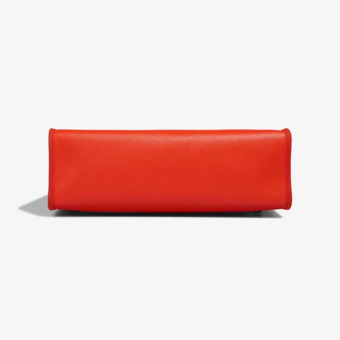 Premium Hermès Replica Herbag 31 Toile/Vache Hunter Orange Mecano/Ecru/Beige/Rouge H GHW - Direct Luxury Fashion - Image 4