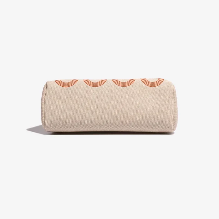 Premium Hermès Replica Herbag Circuit 24 31 Toile/Vache Hunter Orange Mecano/Ecru/Beige/Naturel GHW - Direct Luxury Fashion - Image 4