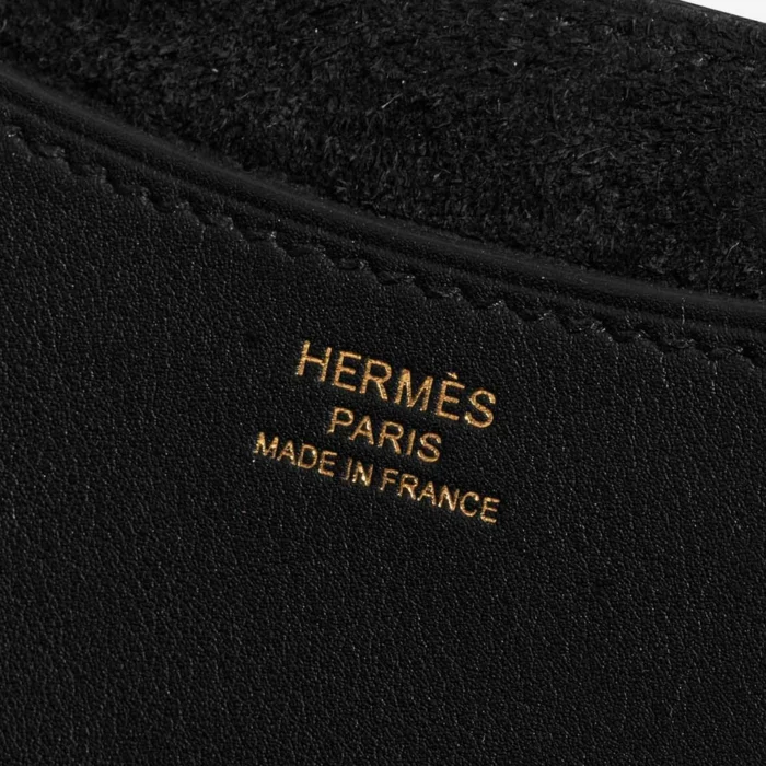 Premium Hermès Replica In-The-Loop 23 Clemence Black GHW - Direct Luxury Fashion - Image 2