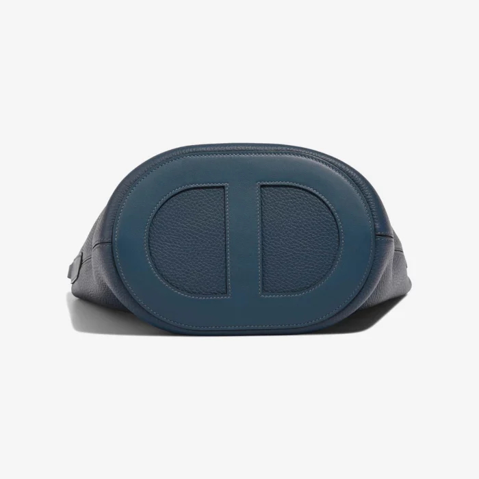 Premium Hermès Replica In-The-Loop 23 Taurillon Clemence/Swift Bleu de Prusse GHW - Direct Luxury Fashion - Image 4